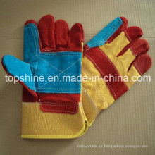 Guantes de seguridad industrial Guantes de cuero Guantes de soldadura